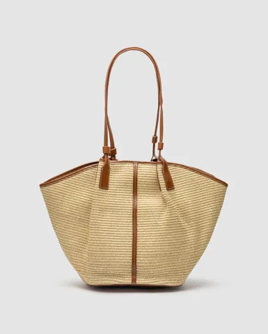 Palmaire Bag Raffia/Brown