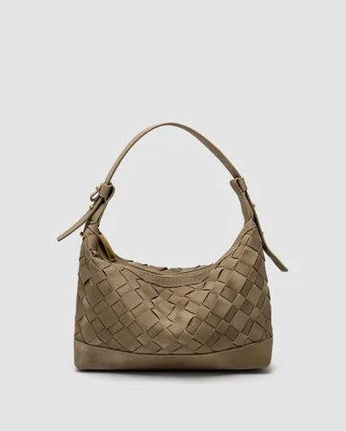 Terrelle Suede Bag Brown/Gold