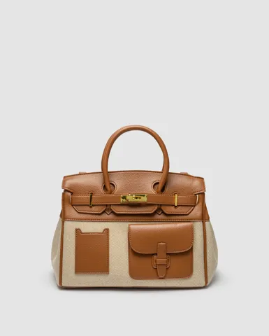 Porté Bag Textile/Ginger