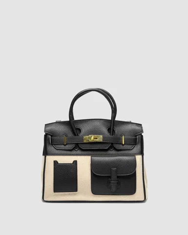 Porté Bag Textile/Black