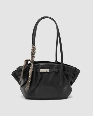 Hudson Bag Black/Silver